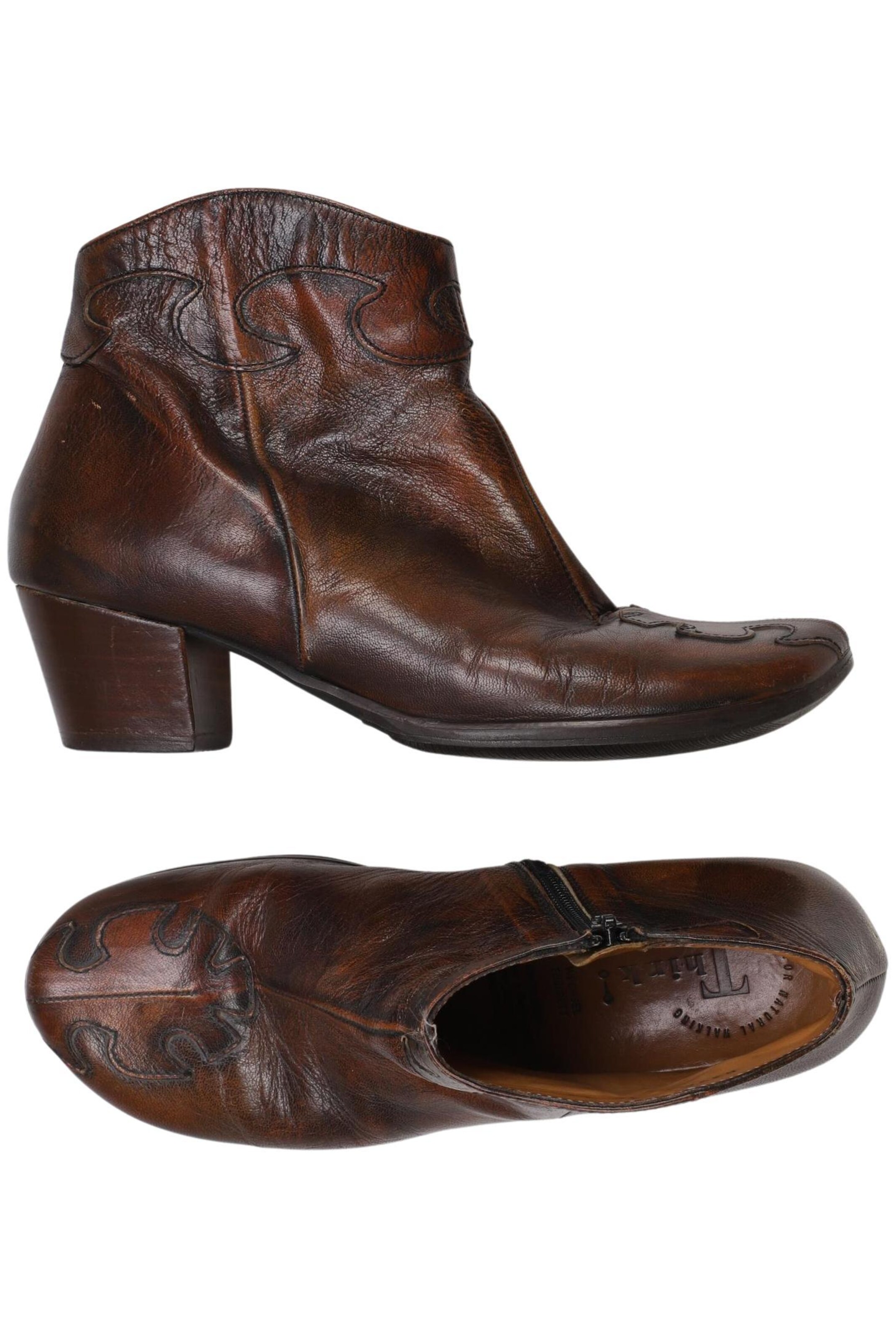 THINK! Dress Boots in 40 in Brown: front