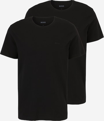 BOSS Tričko – černá: přední strana