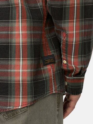 CAMEL ACTIVE Regular fit Button Up Shirt in Red