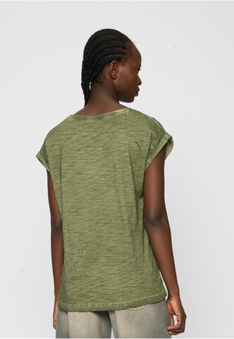 Mister Tee Shirt 'Ladies F-Word' in Green