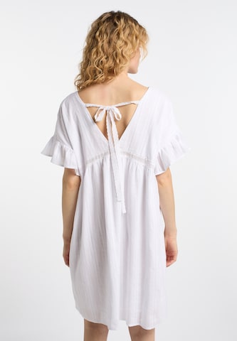 Robe 'Zitha' DreiMaster Vintage en blanc