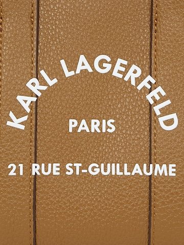 Karl Lagerfeld Τσάντα χειρός 'Rue St-Guillaume' σε καφέ
