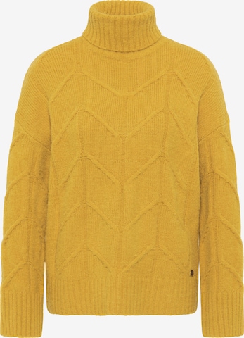 usha FESTIVAL Sweater in Yellow: front