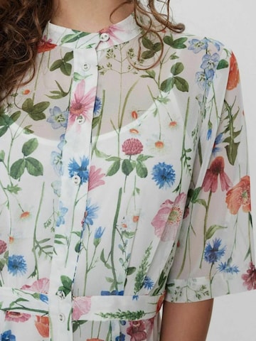 NÜMPH Puseromekko 'KYNDALL' värissä valkoinen