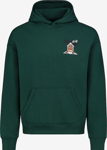 Sublevel Sweatshirt in Grün: Vorderseite