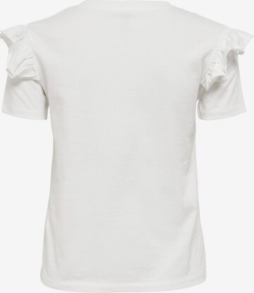 ONLY - Camiseta 'MAJA' en blanco