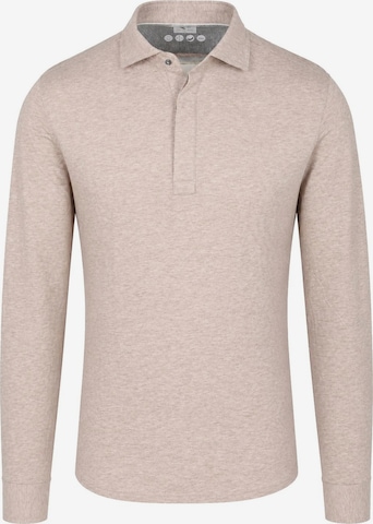 R2 Amsterdam Shirt in Beige: Vorderseite