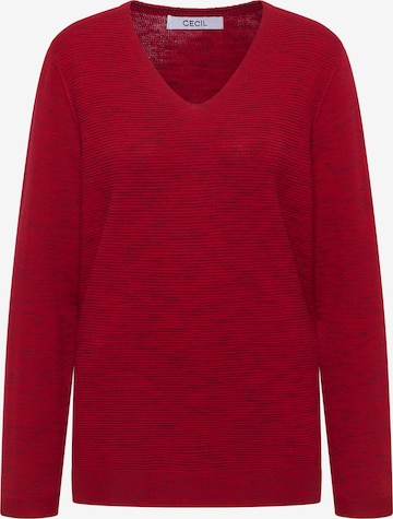 STREET ONE Pullover in Rot: Vorderseite