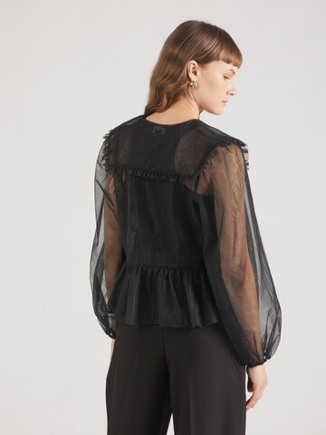 Monki - Blusa en negro