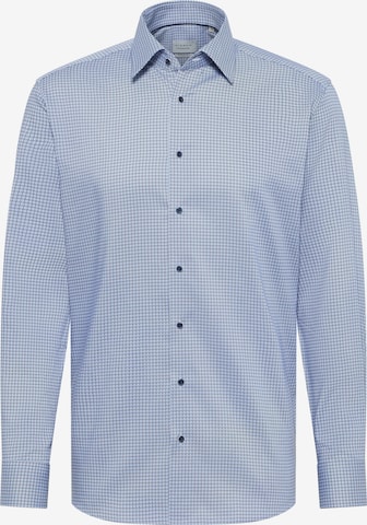 ETERNA Regular Fit Businesshemd in Blau: Vorderseite