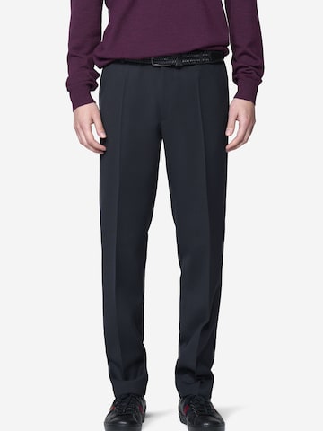 MEYER Slim fit Pants 'Oslo 2-111' in Blue: front