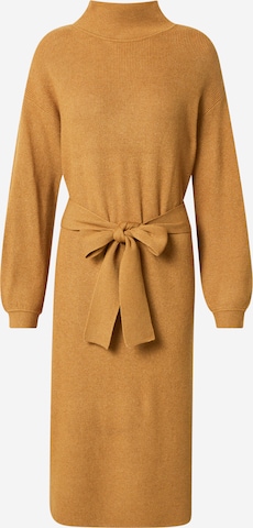 MINE TO FIVE Knitted dress in Brown: front