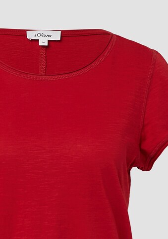 T-shirt s.Oliver en rouge