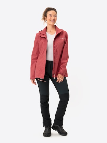 VAUDE Sportjas 'W Rosemoor J II' in Rood