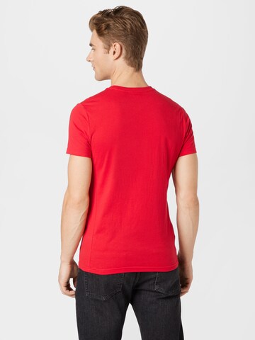 SuperdryTehnička sportska majica - crvena boja