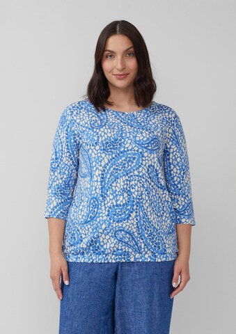 T-shirt s.Oliver en bleu : devant