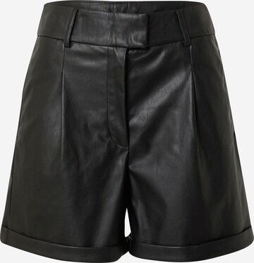 ONLY Normální Kalhoty se sklady v pase 'Emy' – černá: přední strana