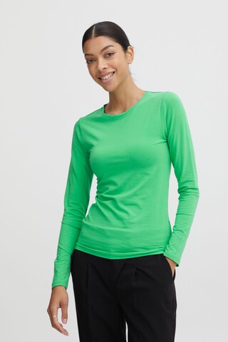 T-shirt 'Pamila' b.young en vert : devant