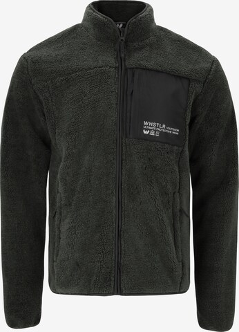 Whistler Athletic Fleece Jacket 'Sprocket' in Green: front
