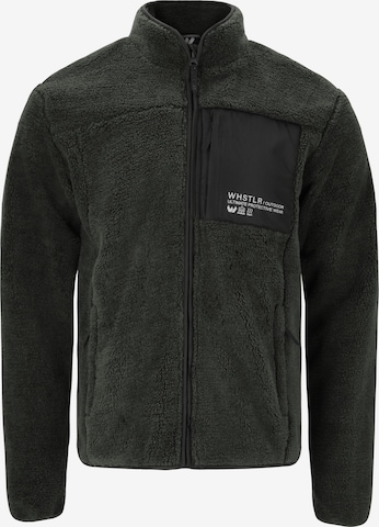 Whistler Athletic Fleece Jacket 'Sprocket' in Green: front