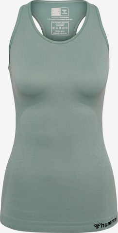 Hummel Performance shirt in Green: front