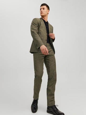 JACK & JONES Slim fit Chino Pants 'Riviera' in Brown