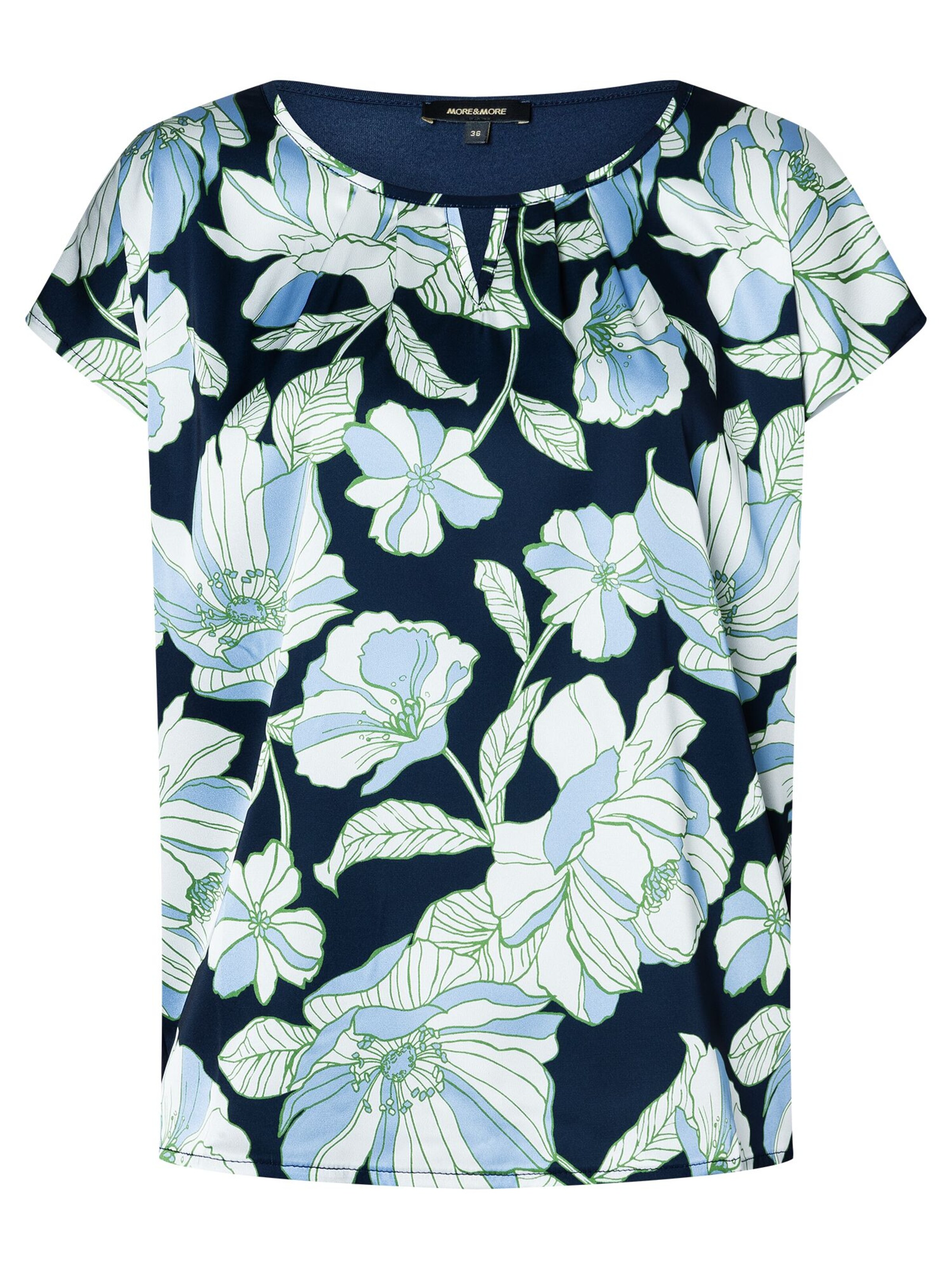 MORE & MORE Tričko - Modrá: predná strana