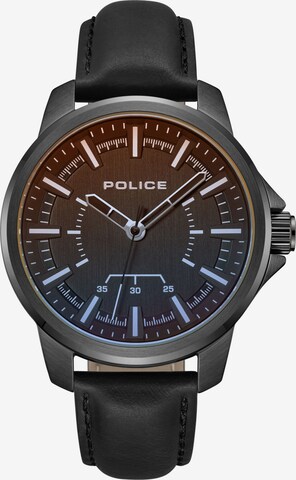 Montre à affichage analogique 'Memsor' POLICE en gris : devant