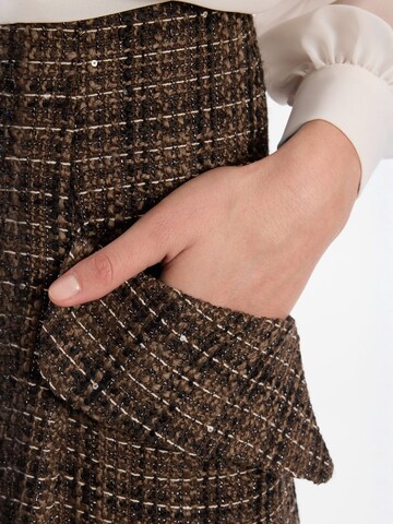 Ana Alcazar Skirt ' Enanora ' in Brown