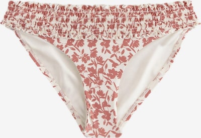 Slip costum de baie Next pe crem / roz pal, Vizualizare produs