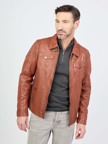 JCC Lederjacke in Braun