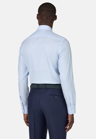 Coupe regular Chemise Boggi Milano en bleu
