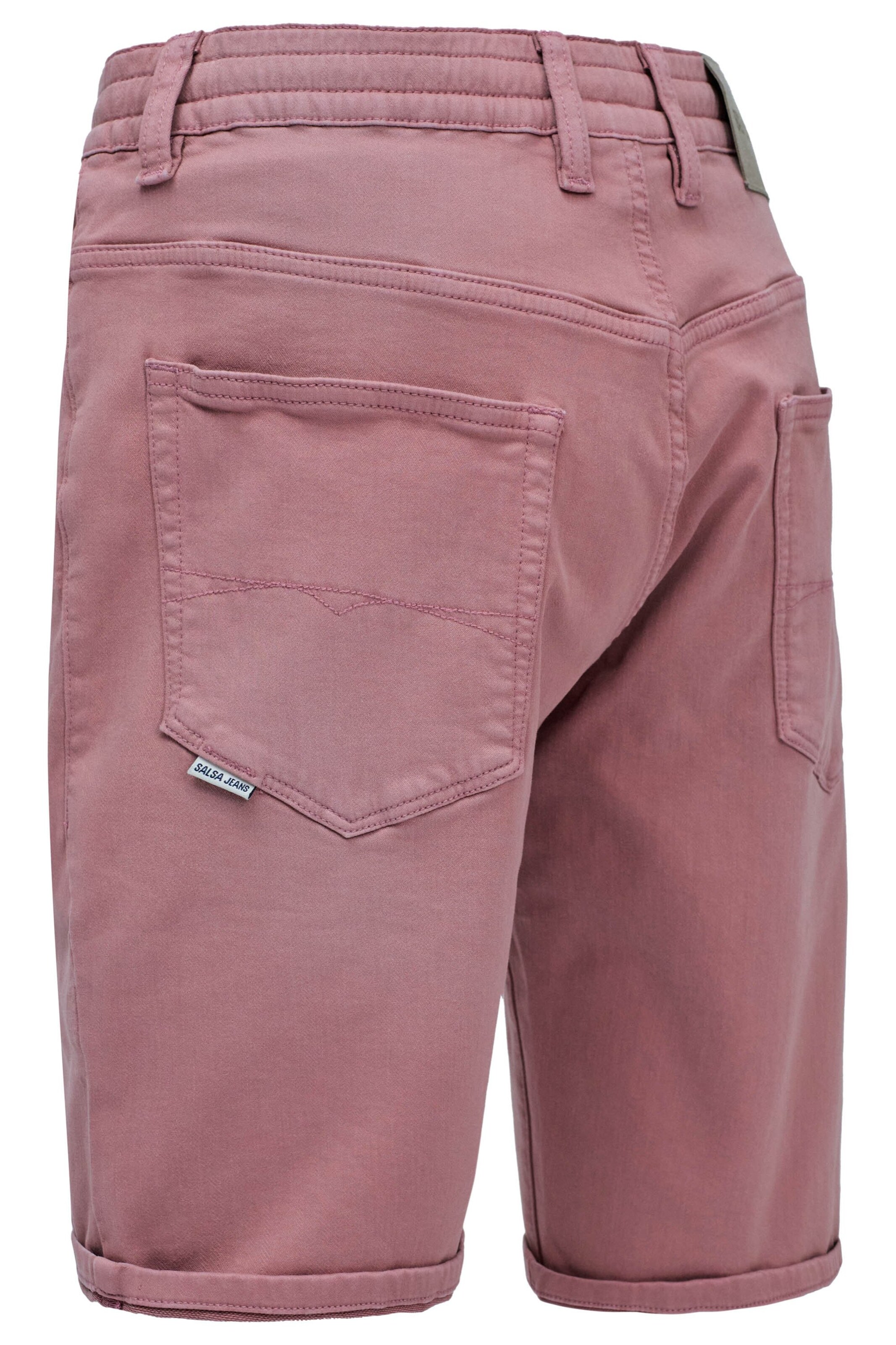 Salsa Jeans Regular Shorts 'Joggers' in Pink