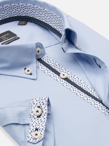 Slim fit Camicia business di 7Camicie in blu