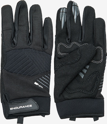 ENDURANCE Athletic Gloves 'Folkestone' in Black: front