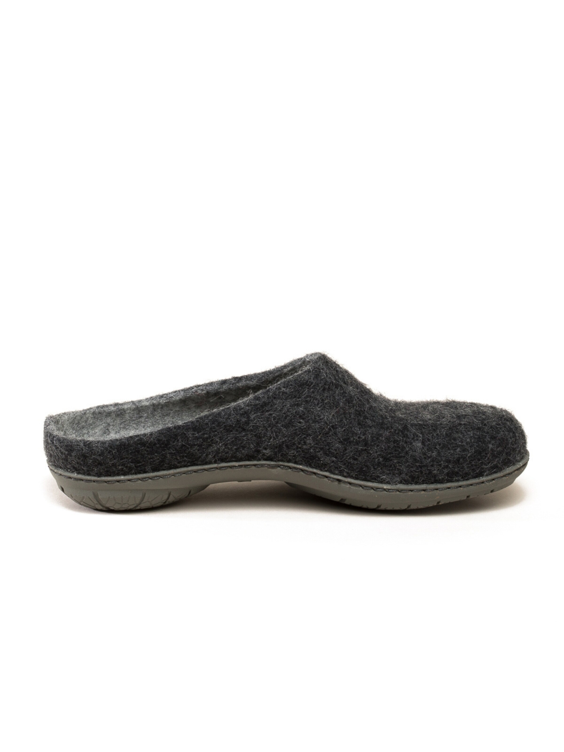 MagicFelt Hausschuh 'Filzpantoffel Magicfelt 736'‌‌‌‌‌‌‌‌‌‌ in Grau