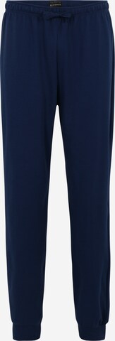 SCHIESSER Long Pajamas in Blue