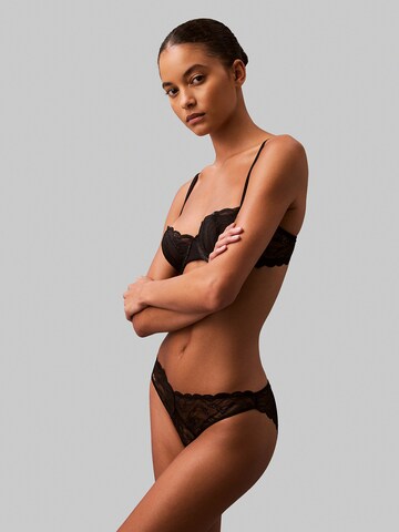 Calvin Klein Underwear Slip 'Instinct' in Black: front