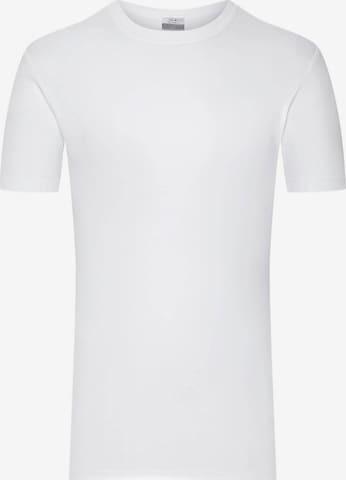 Henderson - Camiseta 'Slim-Fit-Baumwoll-T-Shirt mit Rundhals, BT-100 M' en blanco: frente