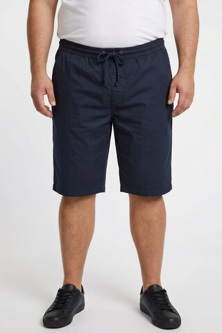 Men Plus Regular Broek in Blauw