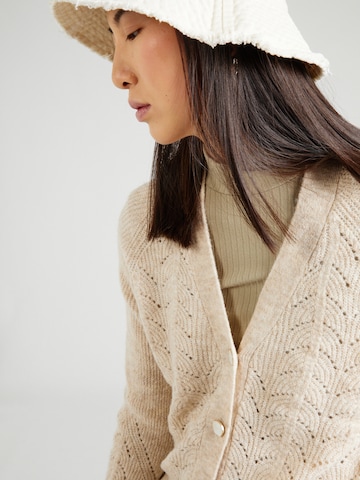 b.young Knit Cardigan 'MARTINE' in Beige