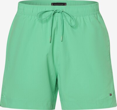 TOMMY HILFIGER Shorts de bain en vert clair, Vue avec produit