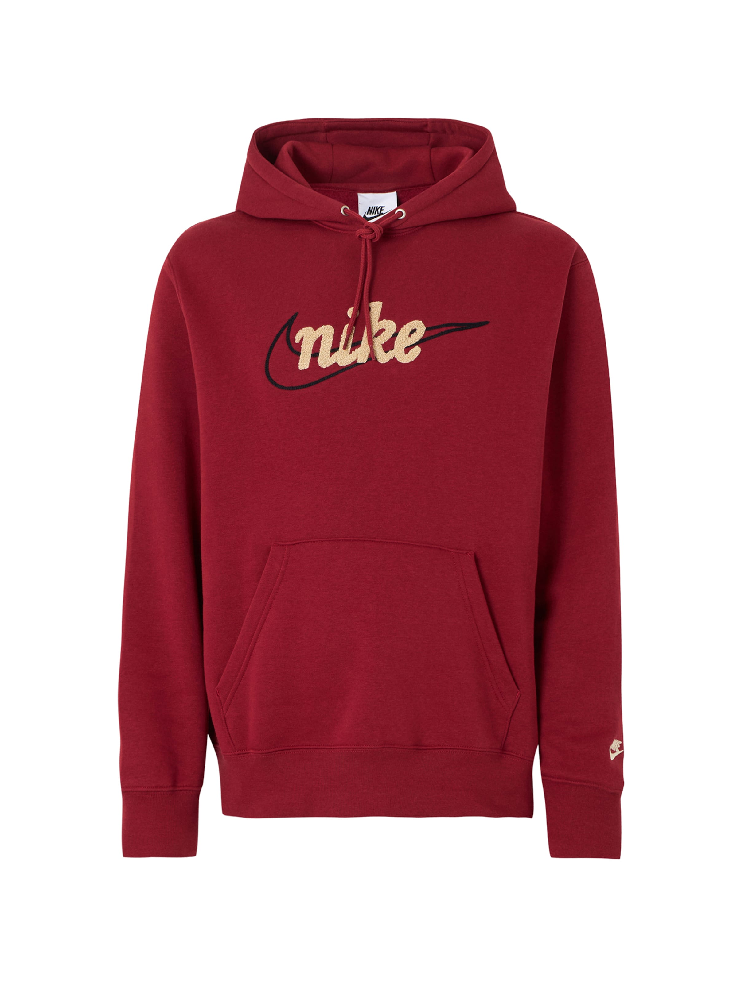 Nike Sportswear Sweatshirt 'CLUB' i röd: framsida
