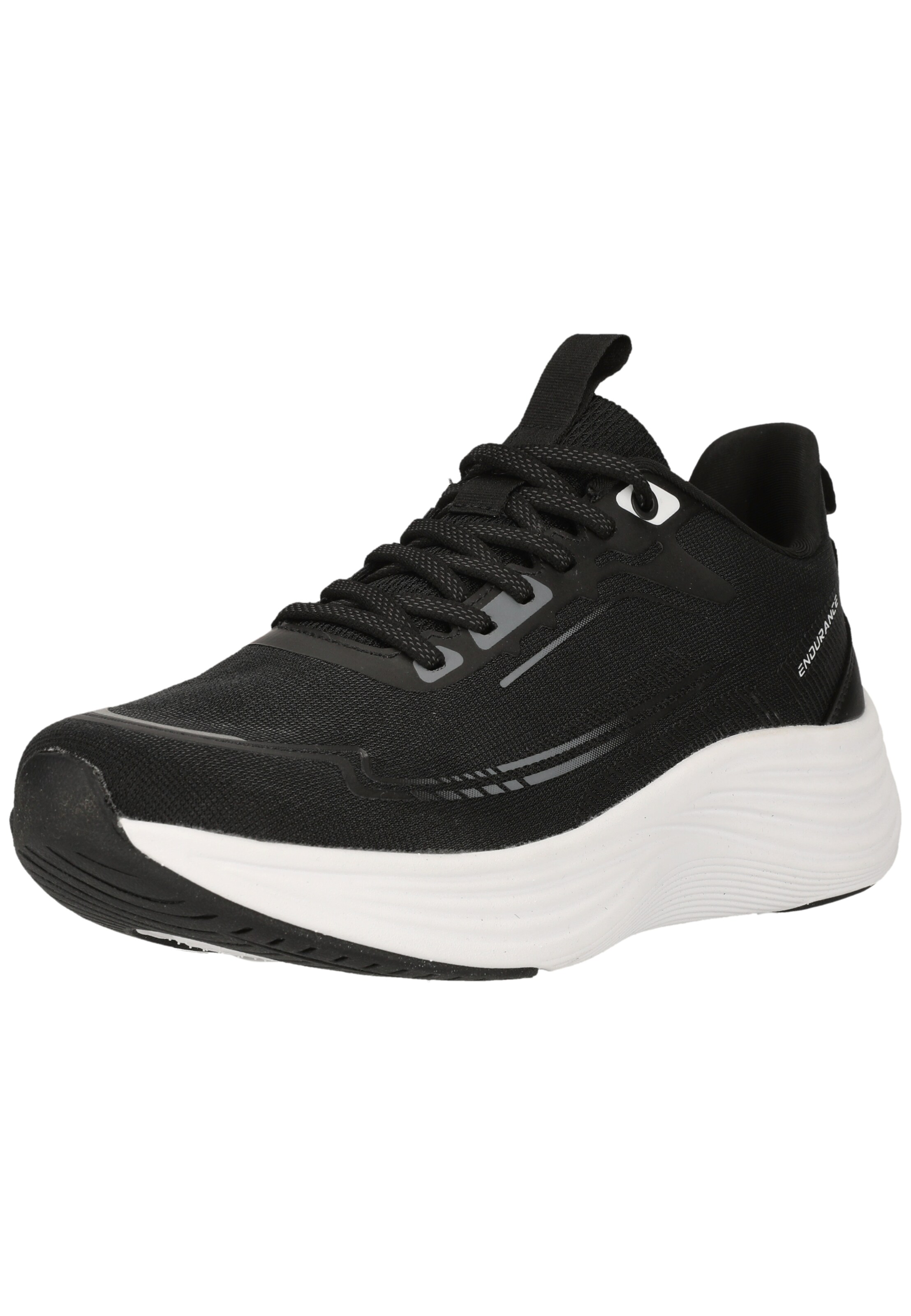 ENDURANCE Platform trainers 'Vilanova' in Black: front