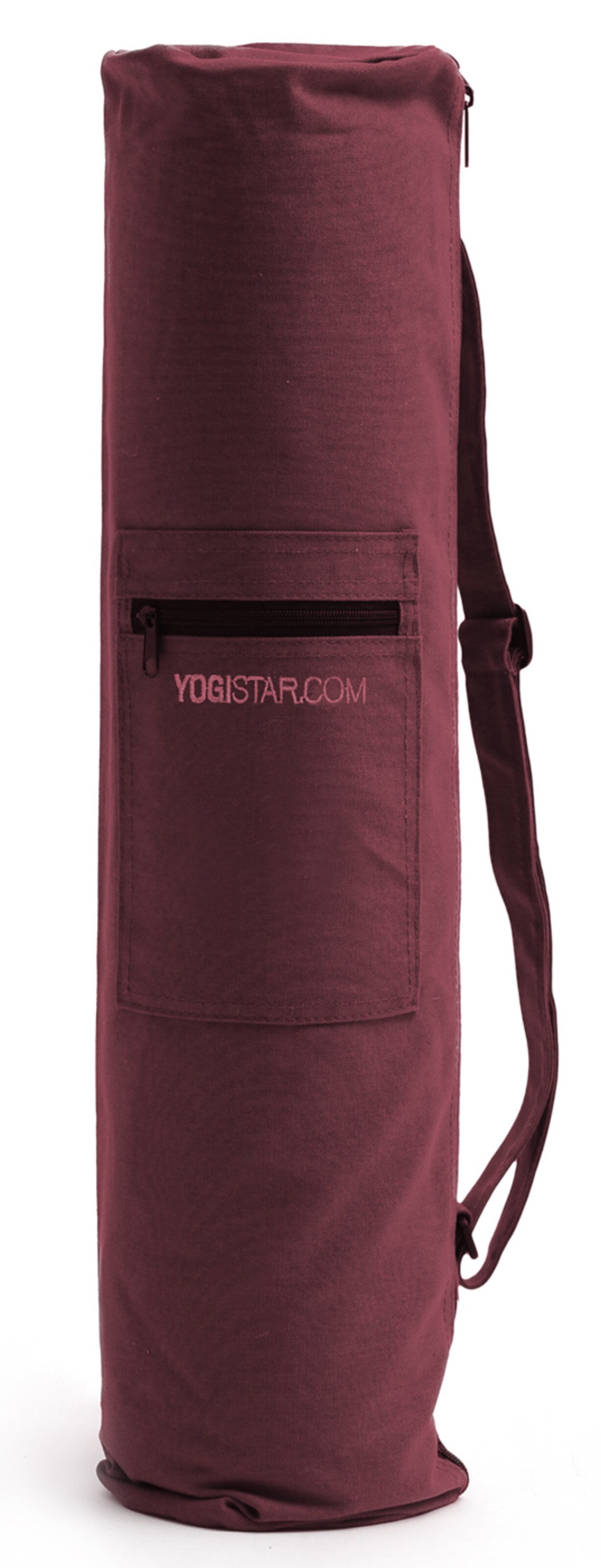 YOGISTAR.COM Yogatasche Basic - Zip - Cotton - Big - 72 Cm in Rot