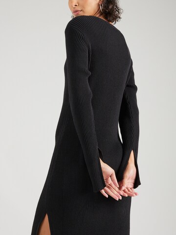 Rochie tricotat de la NU-IN pe negru