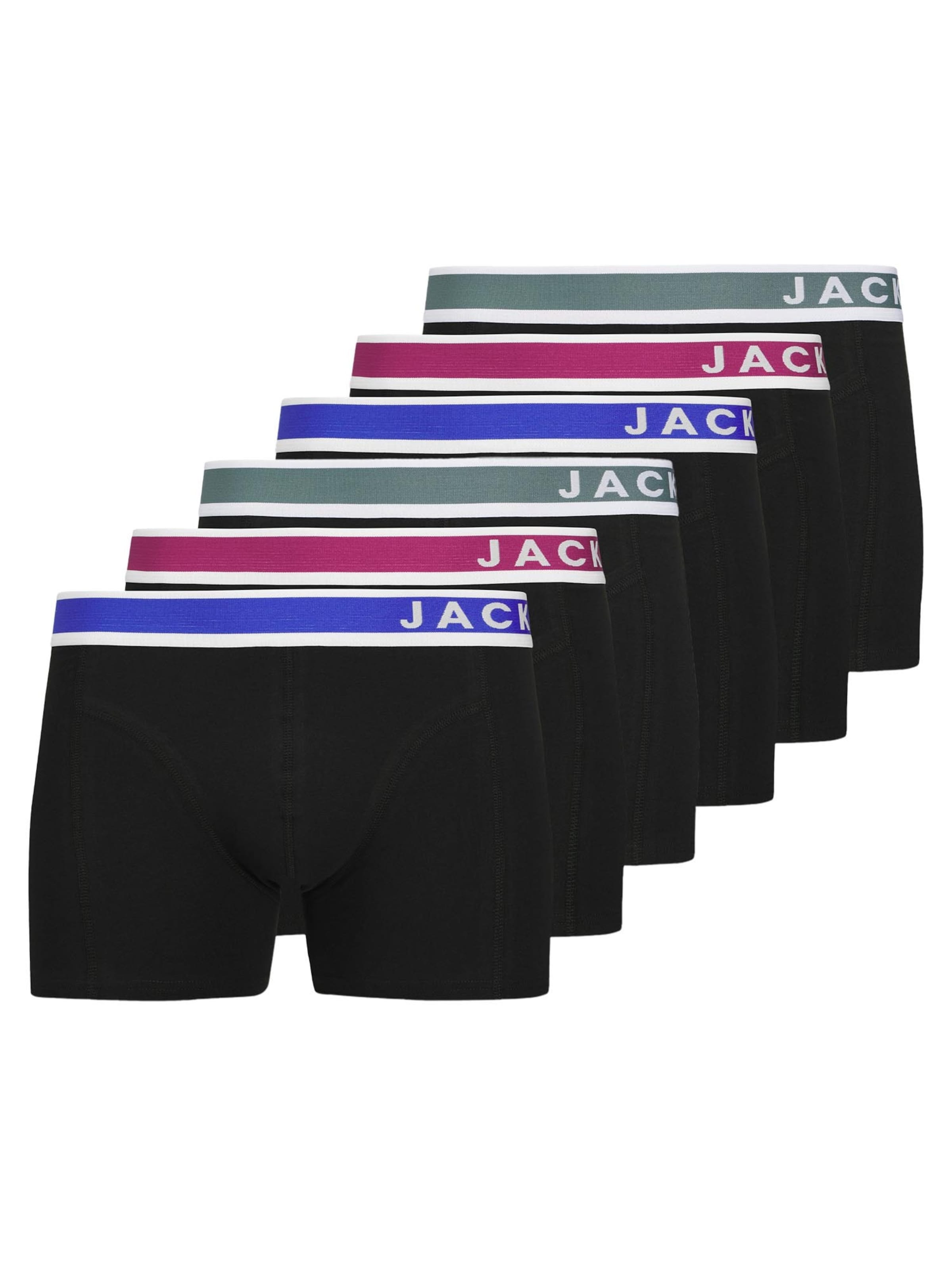 JACK & JONES Boxer shorts 'Easton' in Black, Item view