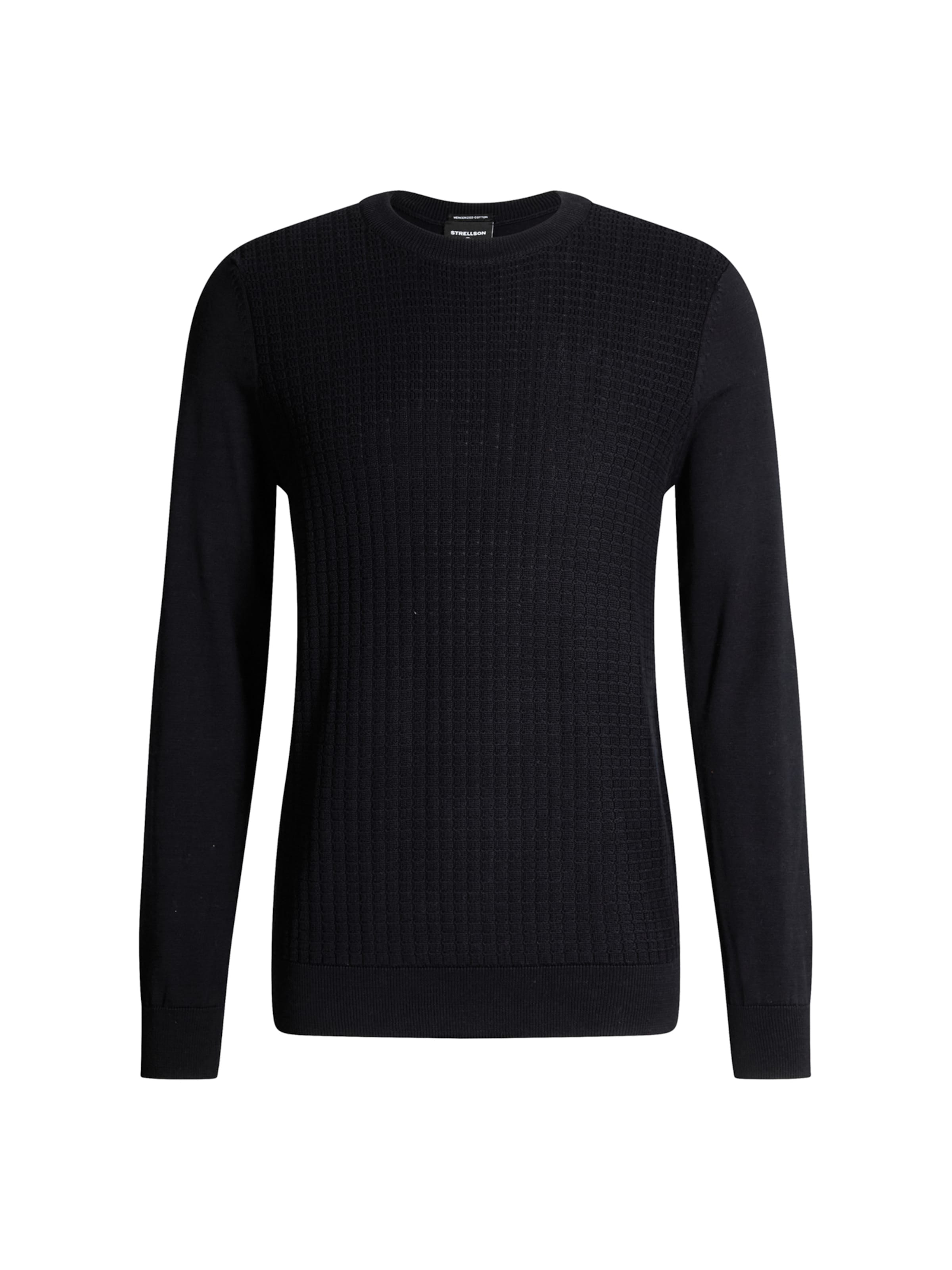 STRELLSON Pull-over 'Adrian' en bleu foncé, Vue avec produit