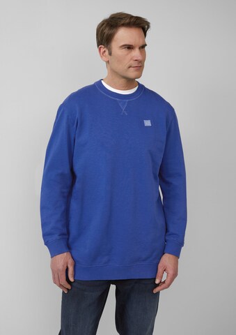 s.Oliver Men Big Sizes Sweatshirt in Blau: Vorderseite