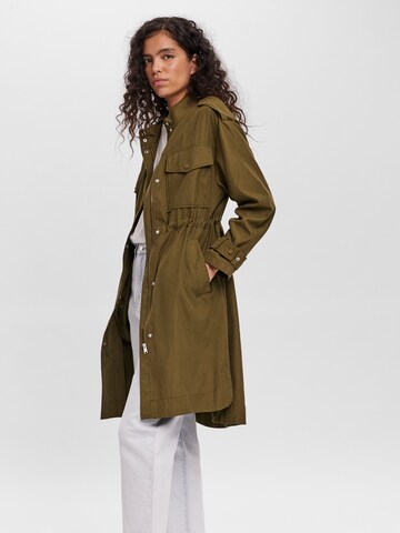 VERO MODA Between-Seasons Coat in Green